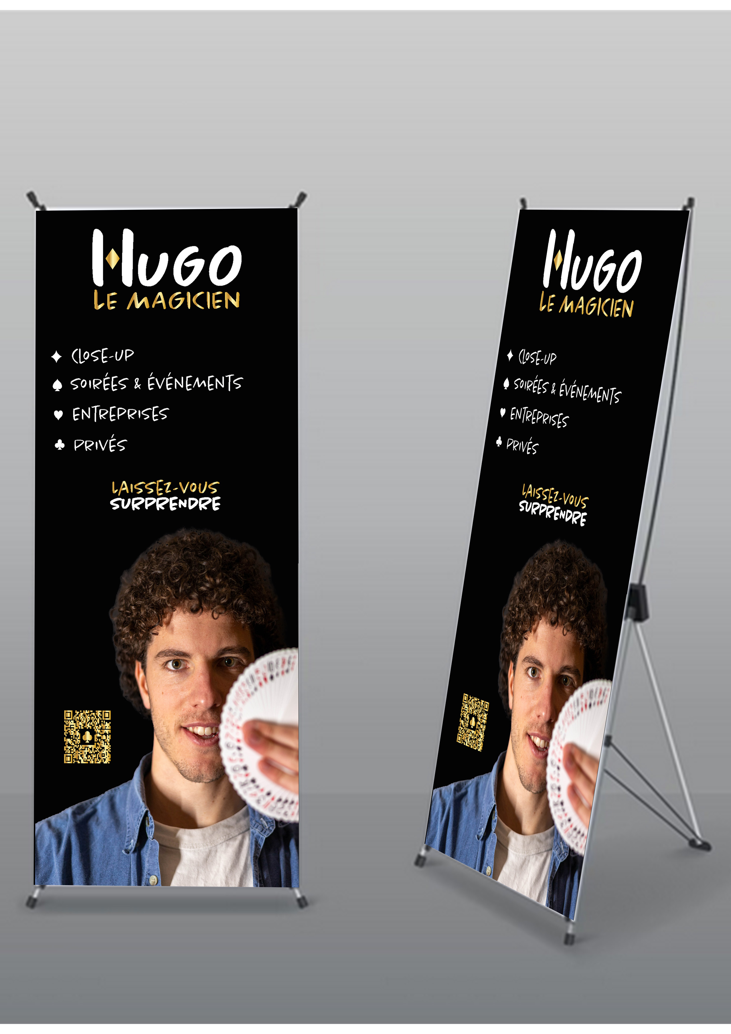 Kakemono Hugo le Magicien